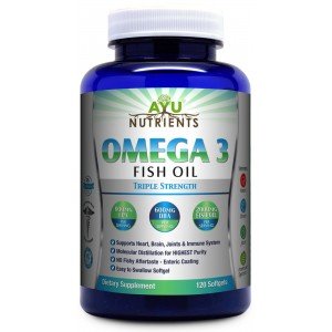 Omega 3 Fish Oil Triple Strength - 120 Softgels